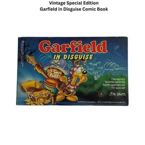 Vintage collectors first edition Garfield in disguise comic book by Jim Davis